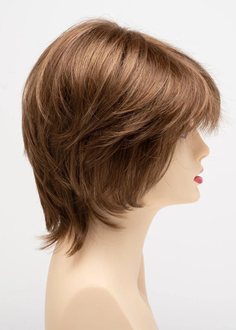 Jane | Envy | Hand-Tied Lace Front | Short Shag | Synthetic