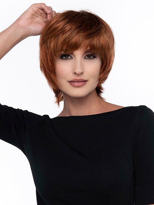 Jane | Envy | Hand-Tied Lace Front | Short Shag | Synthetic
