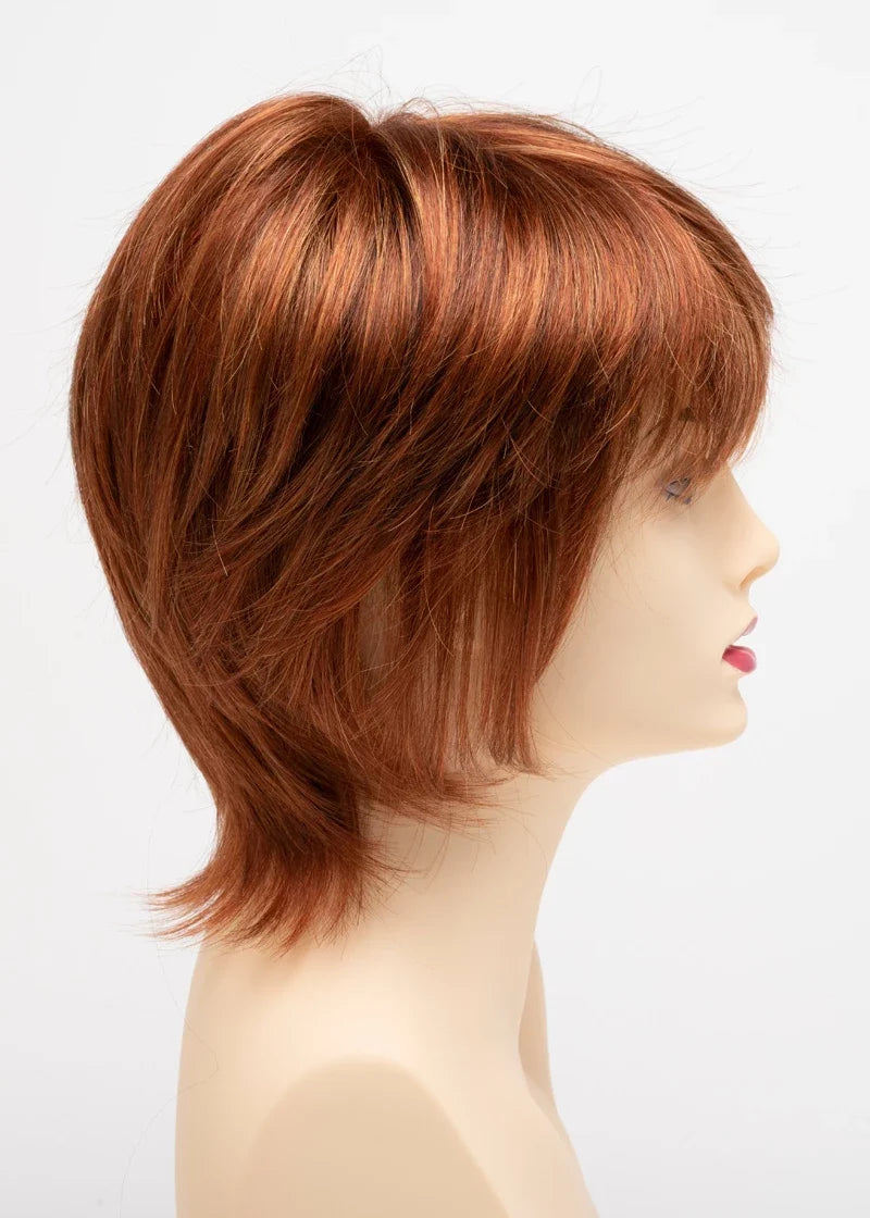 Jane | Envy | Hand-Tied Lace Front | Short Shag | Synthetic