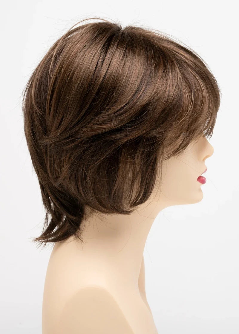Jane | Envy | Hand-Tied Lace Front | Short Shag | Synthetic