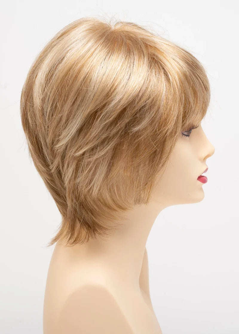 Jane | Envy | Hand-Tied Lace Front | Short Shag | Synthetic