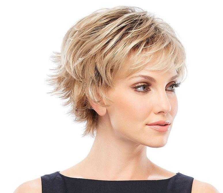Jazz Petite Wig by Jon Renau - Petite Open Cap Short Shag Synthetic