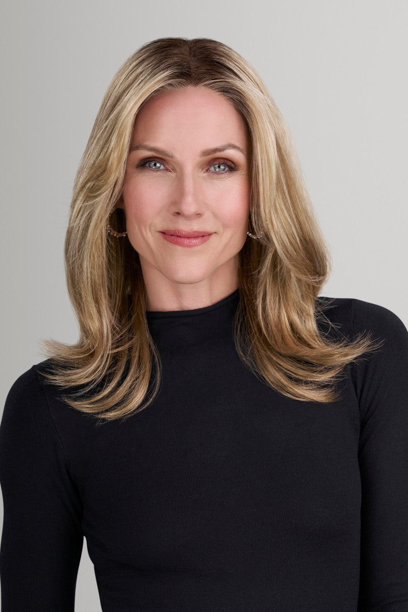 Jillian Wig by Jon Renau - Lace Front Mono Top Layered Synthetic