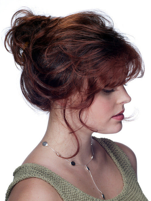 Jon Renau Jessica synthetic classic cap wig side view 2