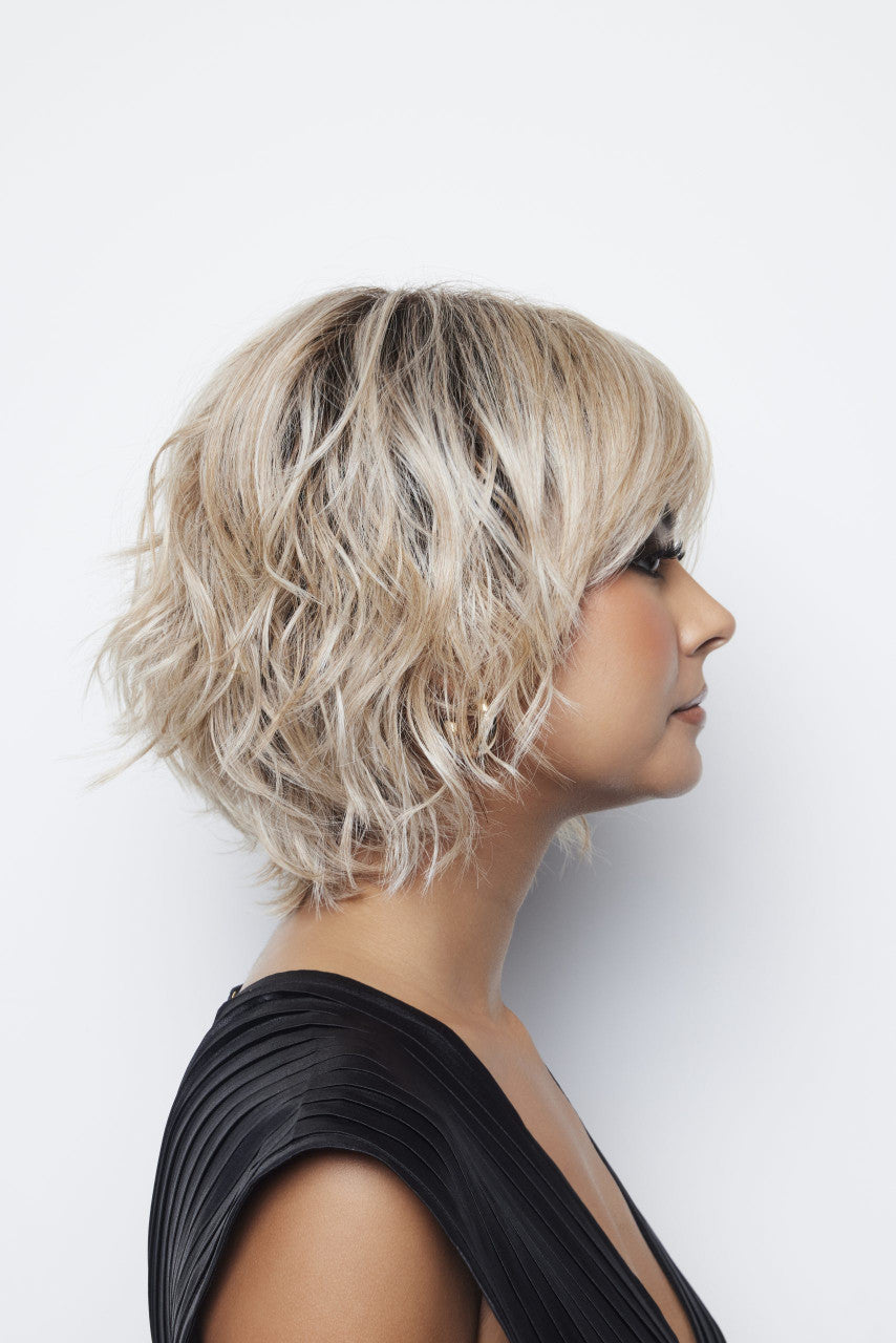 Joss | Rene of Paris Hi Fashion | Classic Cap  |  rose gold R - 3