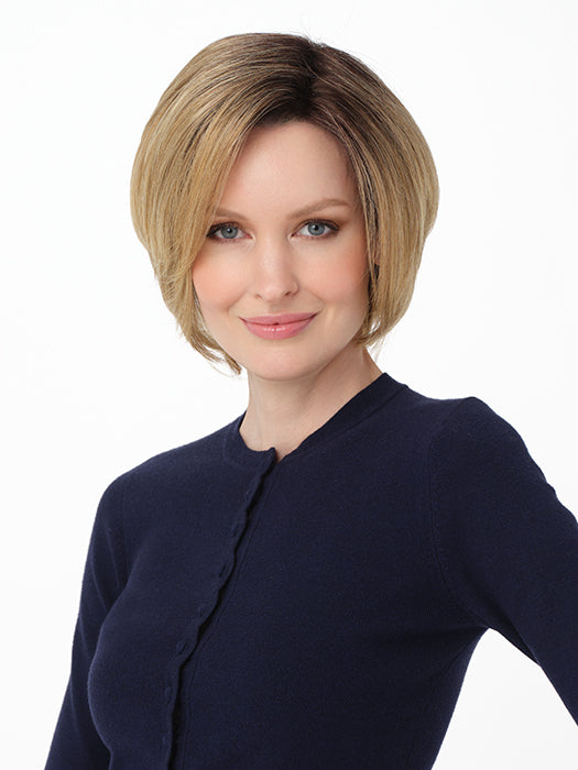 Juliet | Envy | Lace Front Mono Part | Medium Bob / Shag | Synthetic