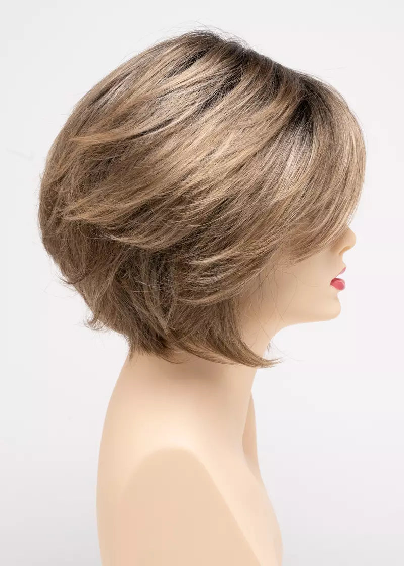 Juliet | Envy | Lace Front Mono Part | Medium Bob / Shag | Synthetic