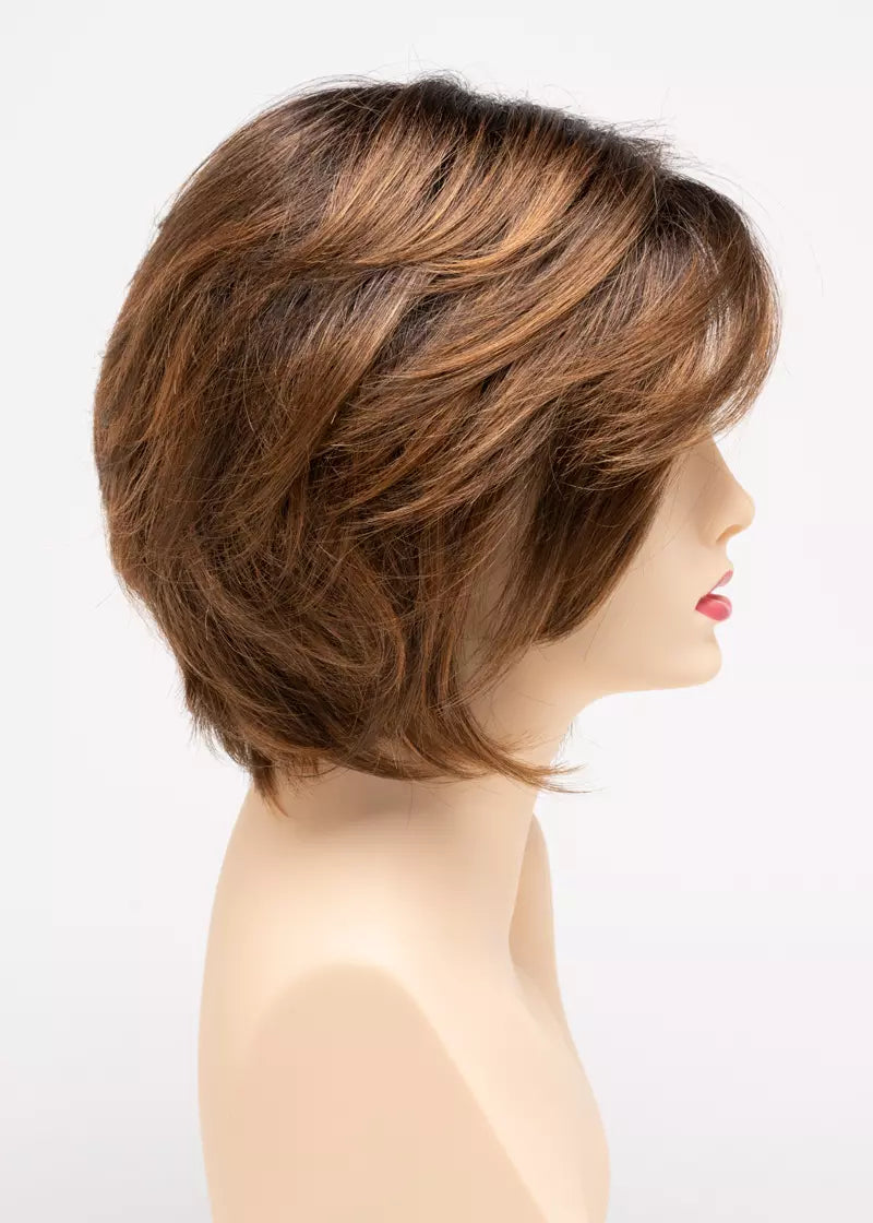 Juliet | Envy | Lace Front Mono Part | Medium Bob / Shag | Synthetic