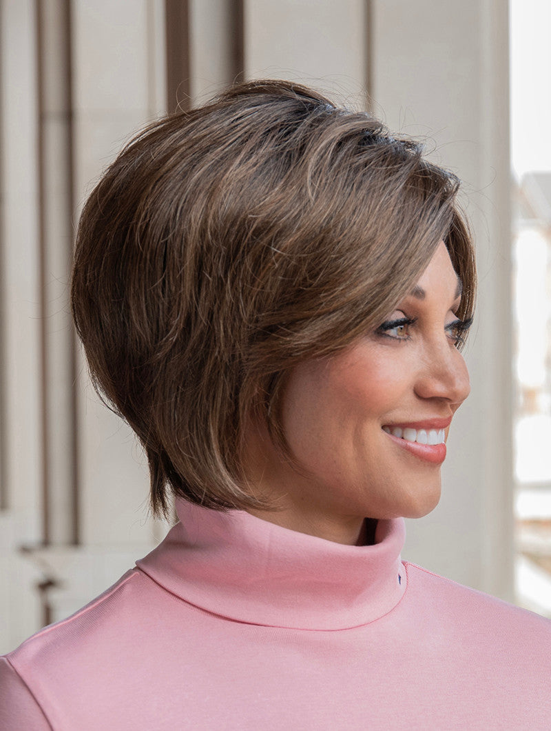 Juliet | Envy Wigs | Monopart Lace Front  Macchiato 9