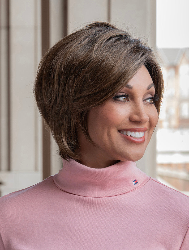 Juliet | Envy Wigs | Monopart Lace Front  Macchiato 12