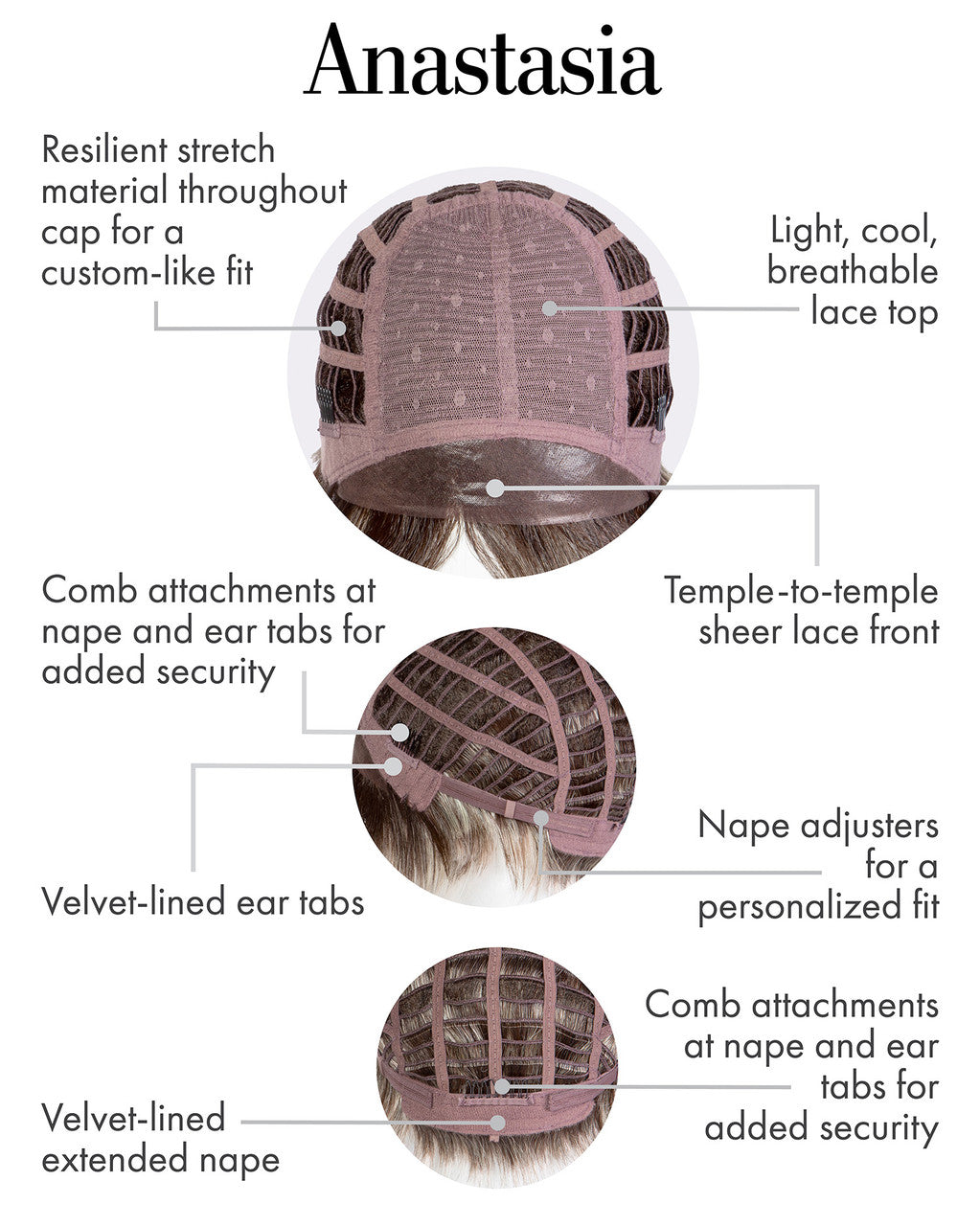 Anastasia Kim Kimble Wigs | Lace Front | Heat-Friendly Synthetic Hair