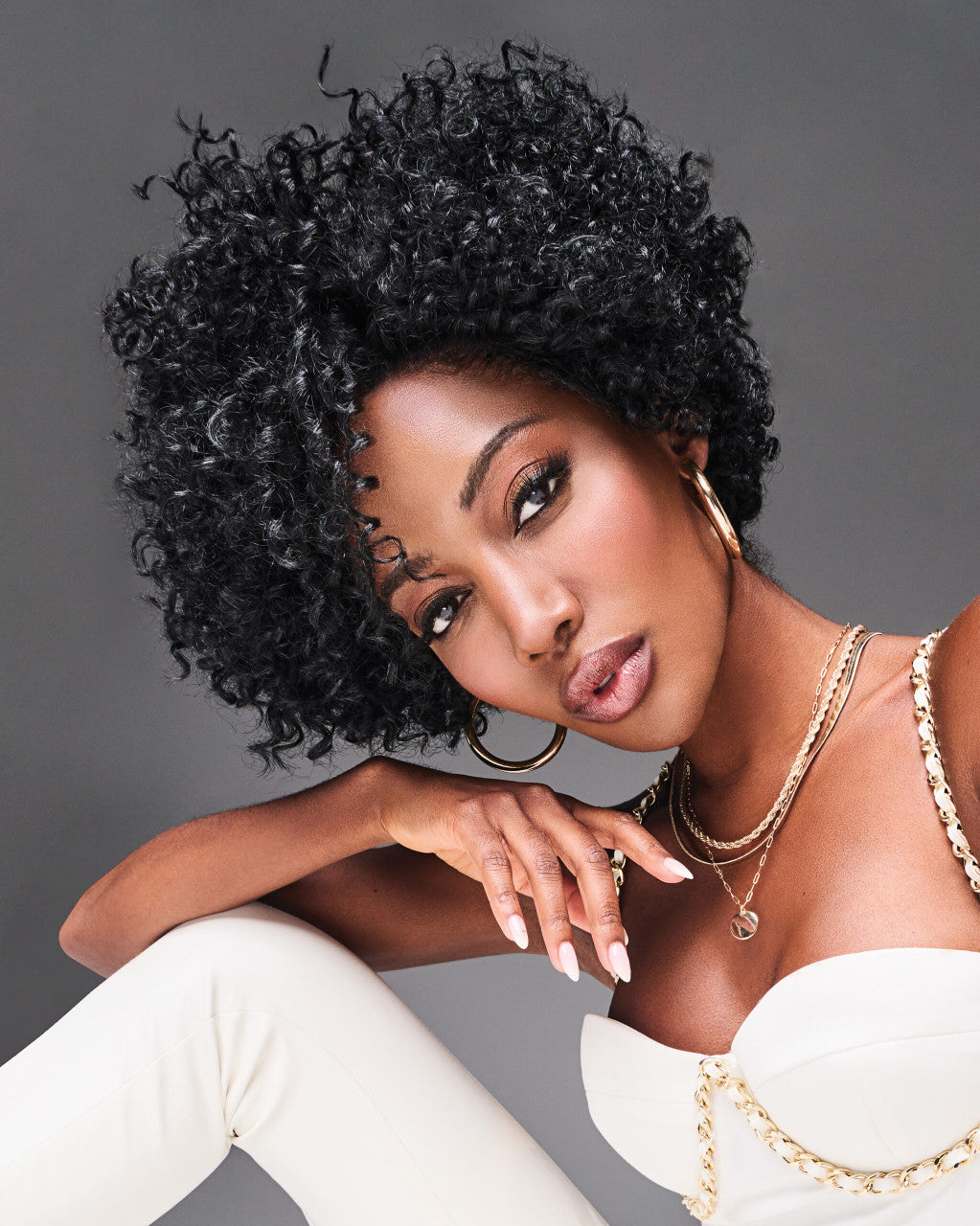 Aniyah Kim Kimble Wigs | Lace Front | Heat-Friendly Synthetic Hair -5