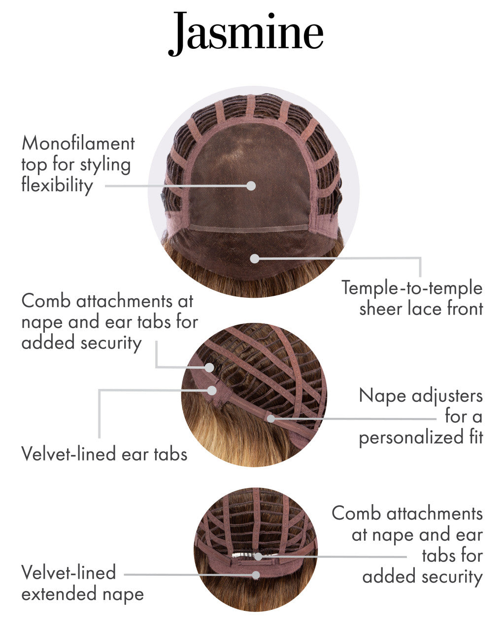 Jasmine Kim Kimble Wigs | Lace Front | Heat-Friendly Synthetic Hair