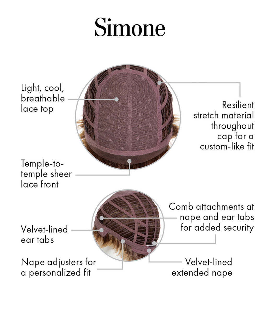 Simone Kim Kimble Wigs | Lace Front | Heat-Friendly Synthetic Hair -6