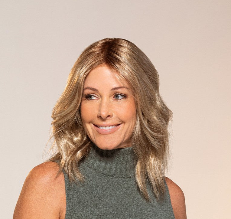 Willow | Jon Renau Wigs |  Lace Front Monotop hand tied  front view 2