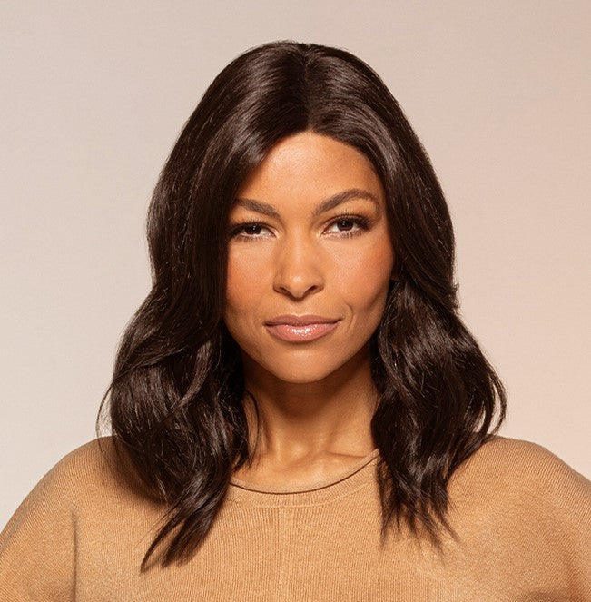 Kaylee | Jon Renau Wigs | Lace Front Monotop Hand tied front view 2