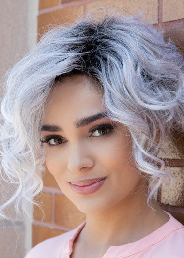 Kelsey - Envy wigs - side view 2 Color Sterling shadow