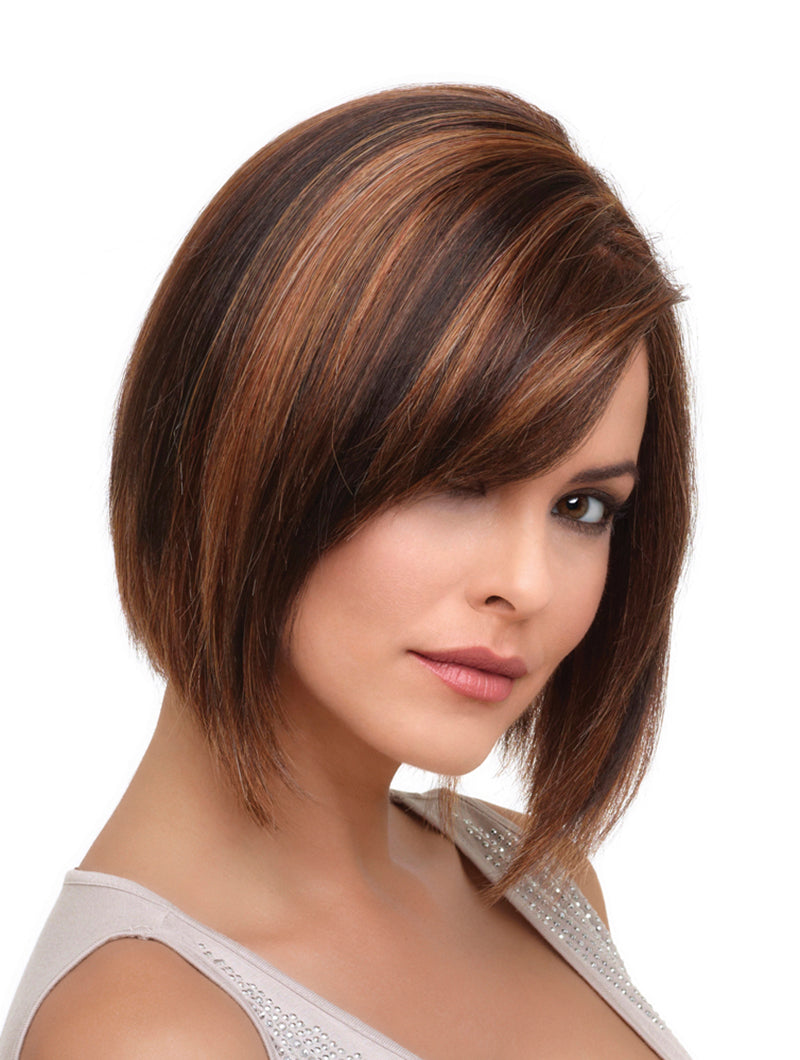 Kimberly Wig by Envy - Lace Front Mono Top Hand Tied Bob Synthetic