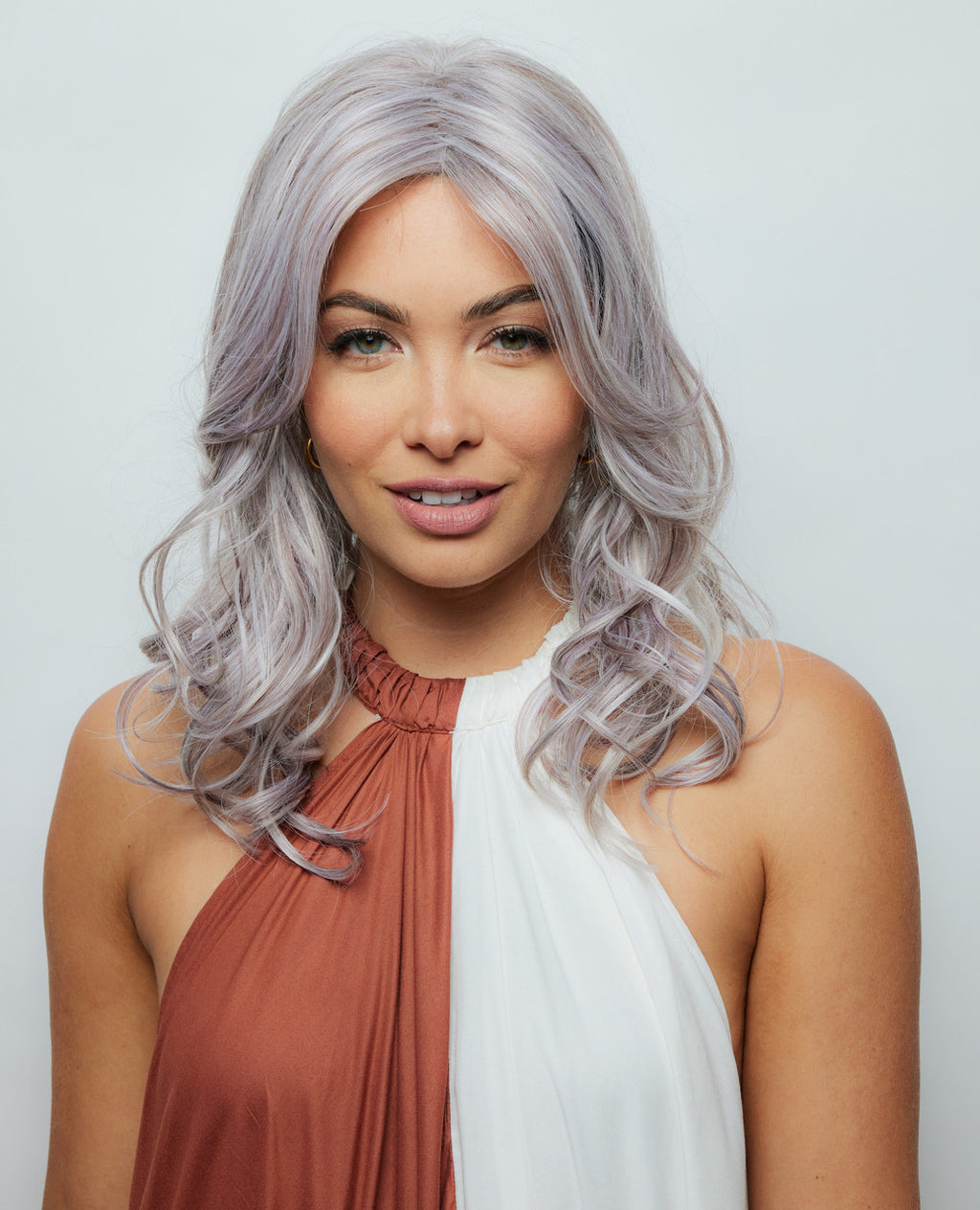 Kirby | Orchid Collection | Lace Front Lace part | front View | Frozen Mulberry