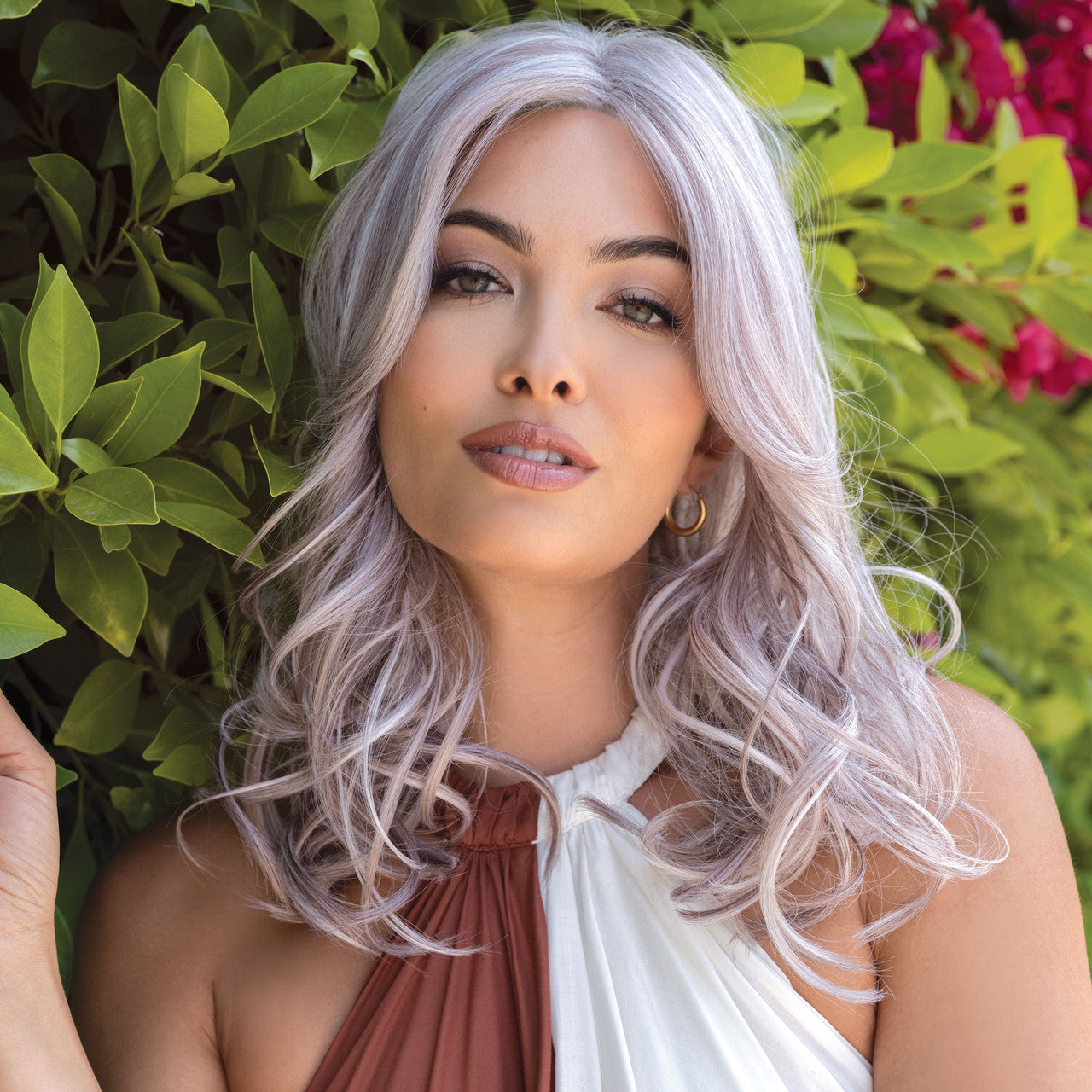 Kirby | Orchid Collection | Lace Front Lace part | Front View | Frozen Mulberry  1