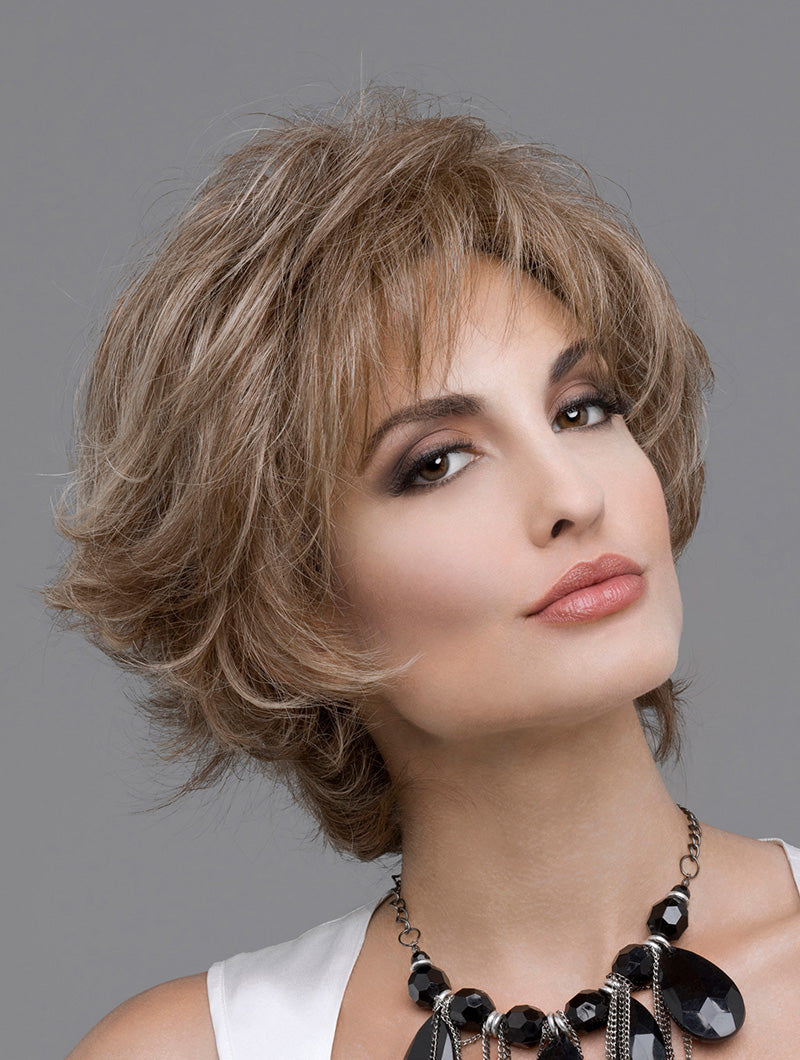 Kylie | Envy | Hand-Tied Mono Top Silk Chiffon | Medium | Human Hair Blend