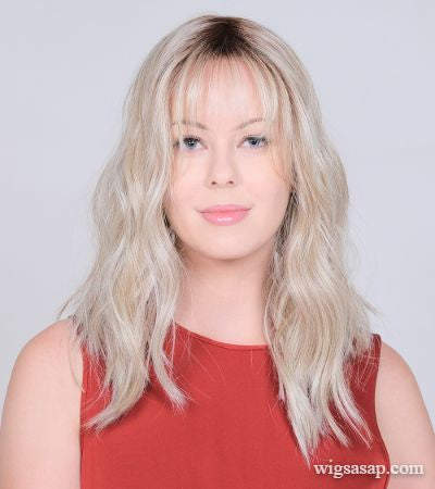 London High Tea |  Belle Tress | Lace Front Center Part Heat Safe BUTTERBEER BLONDE 1