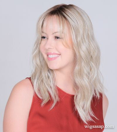 London High Tea |  Belle Tress | Lace Front Center Part Heat Safe BUTTERBEER BLONDE 3