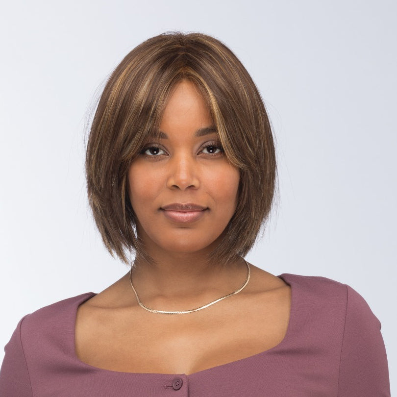 Lark by Estetica – Lace Front Chin-Length Layered Bob Synthetic Wig