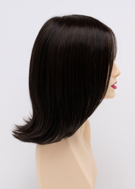 Lisa | Envy | Lace Front Mono Top | Long Layered Bob (Lob) | Human Hair Blend