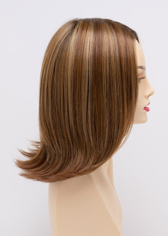 Lisa | Envy | Lace Front Mono Top | Long Layered Bob (Lob) | Human Hair Blend