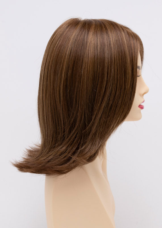 Lisa | Envy | Lace Front Mono Top | Long Layered Bob (Lob) | Human Hair Blend