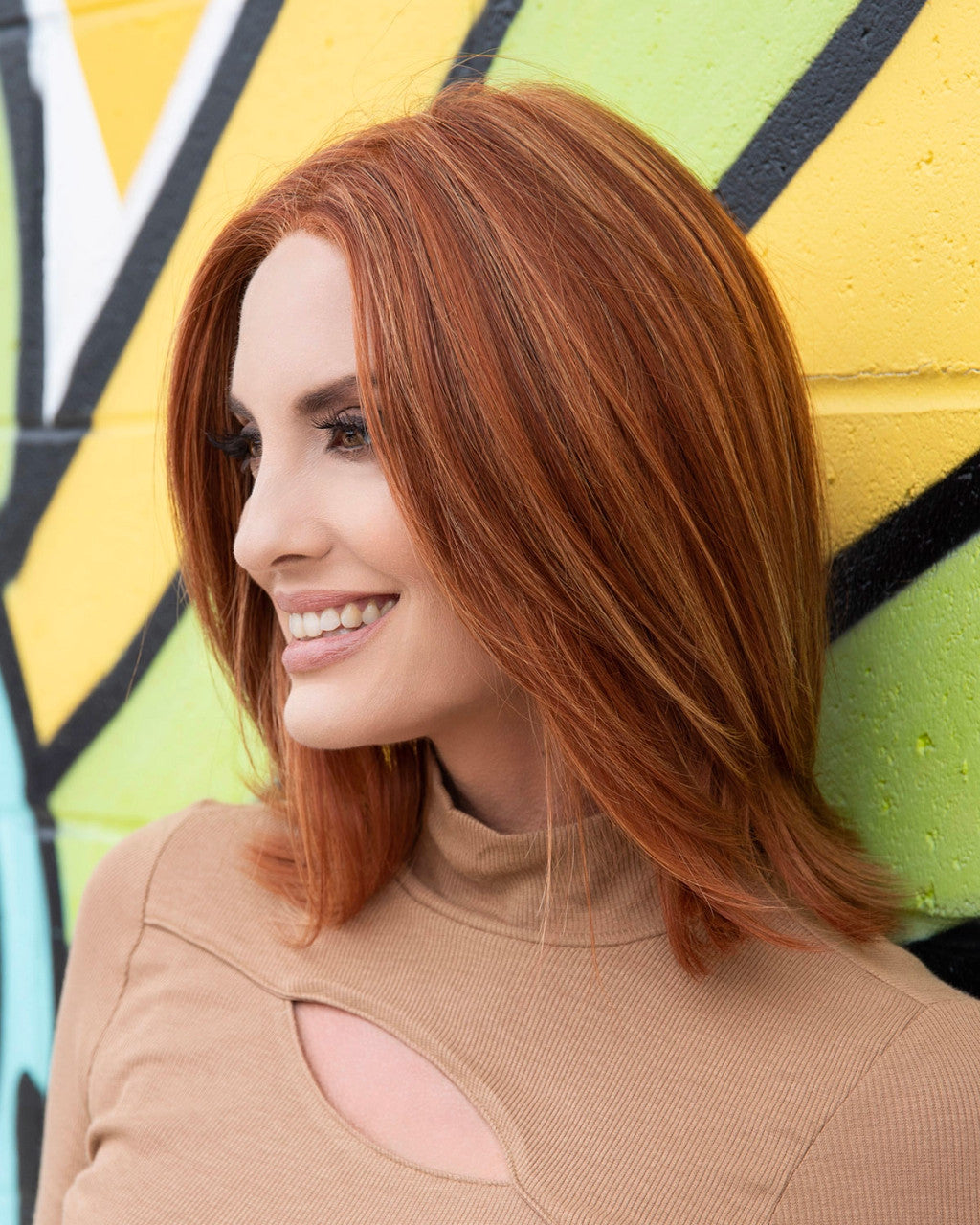 Lisa | Envyhair | Envy Wigs | Monotop Lace Front | side view 3