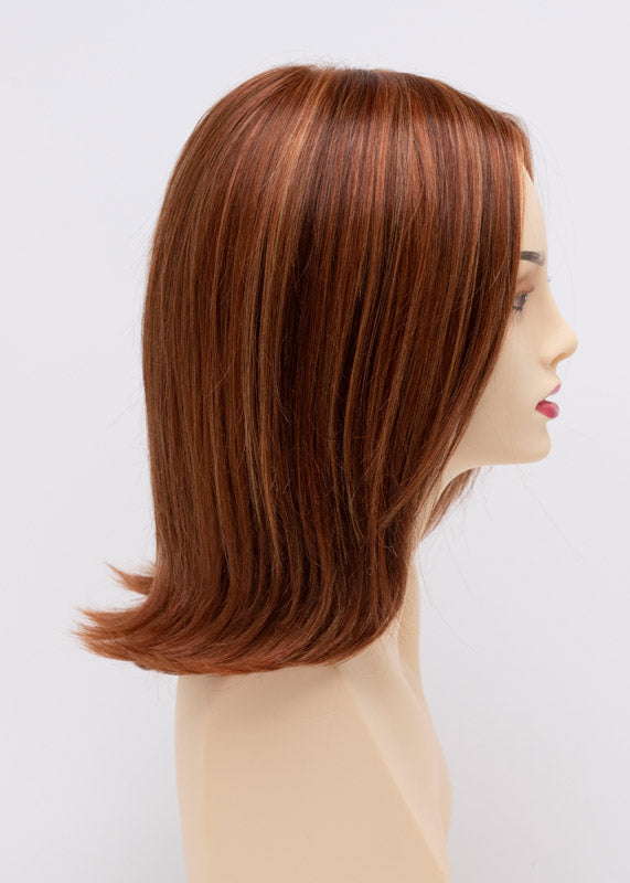 Lisa | Envy | Lace Front Mono Top | Long Layered Bob (Lob) | Human Hair Blend
