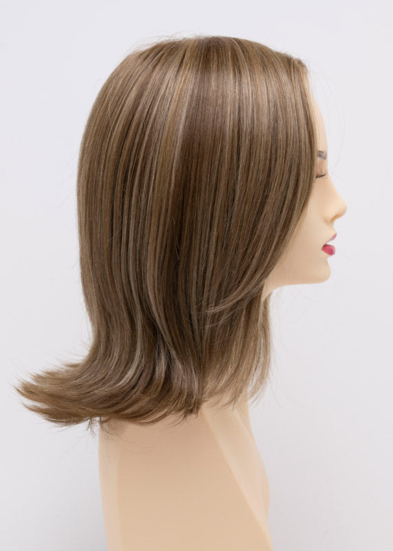 Lisa | Envy | Lace Front Mono Top | Long Layered Bob (Lob) | Human Hair Blend