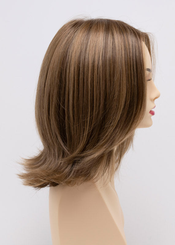 Lisa | Envy | Lace Front Mono Top | Long Layered Bob (Lob) | Human Hair Blend
