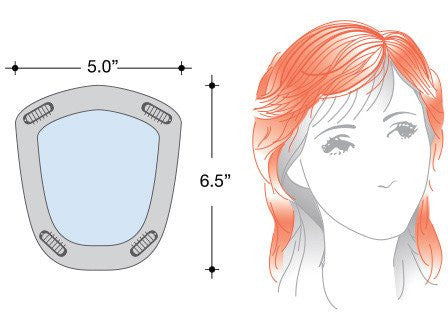 Long Top by Rene of Paris Wigs Front View