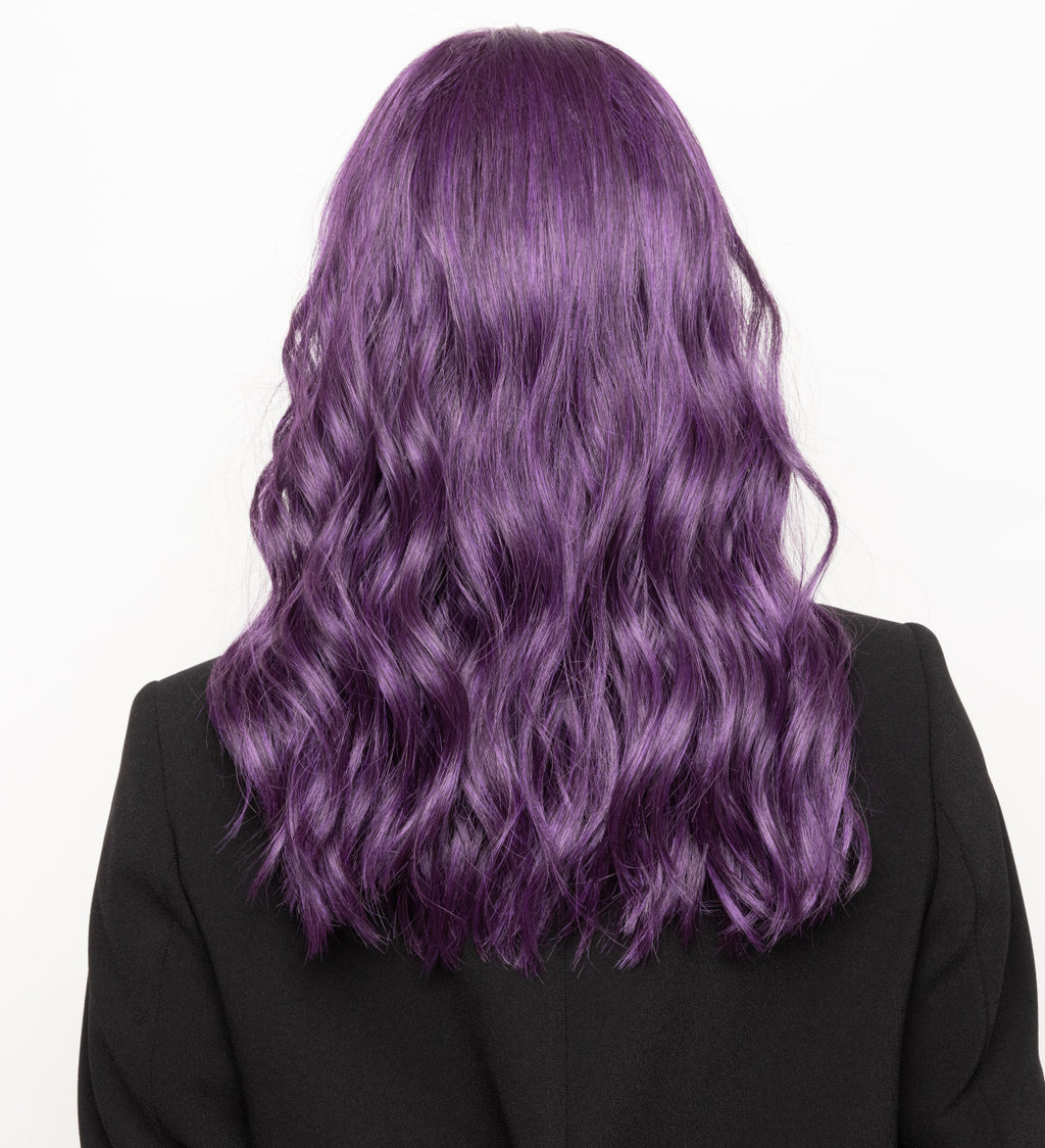 LUSH WAVEZ SYNTHETIC WIG  back view