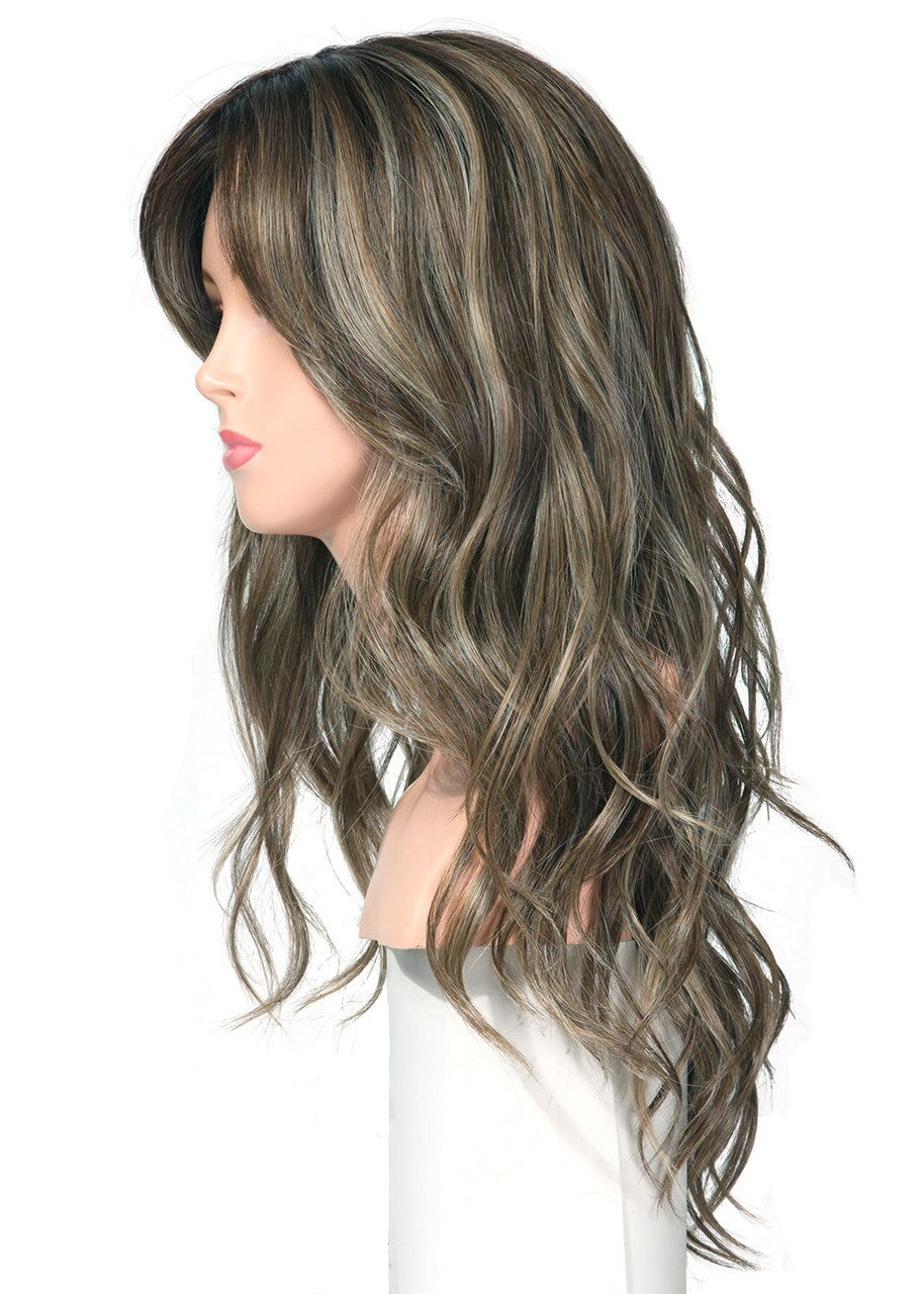 Peerless 22 Wig by Belle Tress - Lace Front Center Mono Part