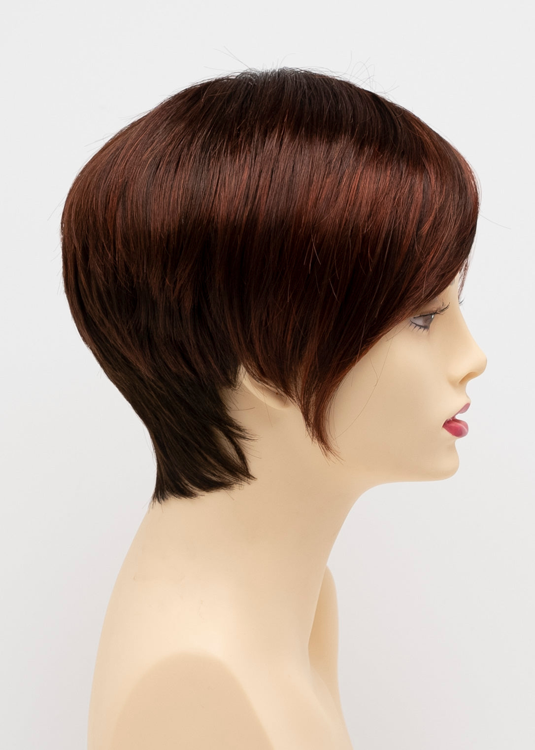 Miley | Envy | Mono Part | Short Layered Pixie | Synthetic