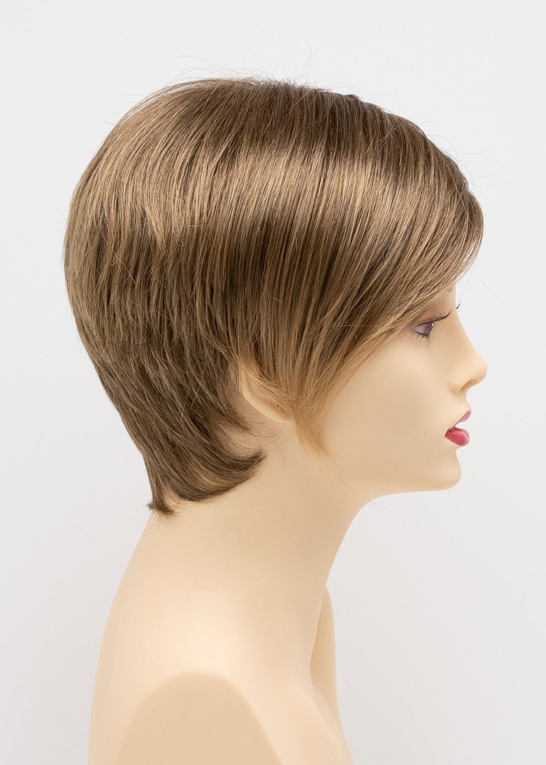 Miley | Envy | Mono Part | Short Layered Pixie | Synthetic
