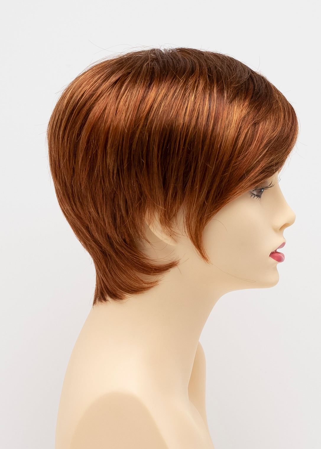 Miley | Envy | Mono Part | Short Layered Pixie | Synthetic