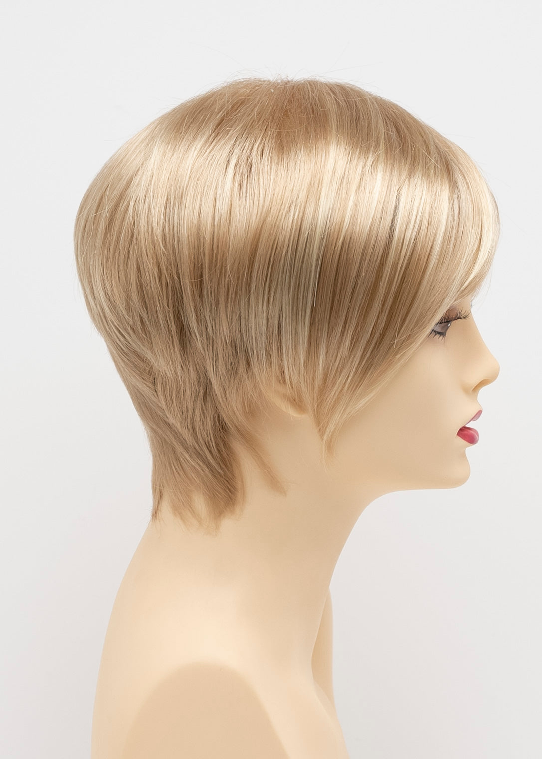 Miley | Envy | Mono Part | Short Layered Pixie | Synthetic