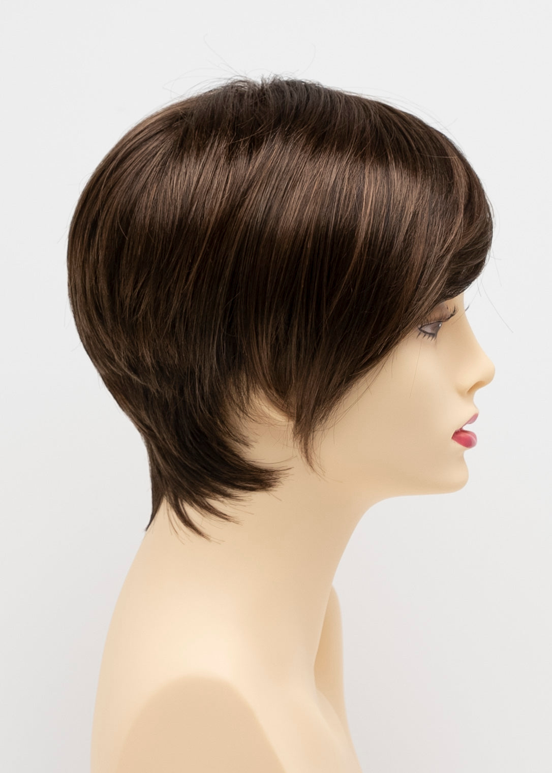 Miley | Envy | Mono Part | Short Layered Pixie | Synthetic