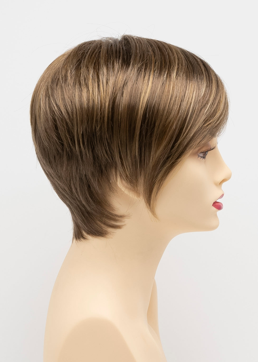 Miley | Envy | Mono Part | Short Layered Pixie | Synthetic