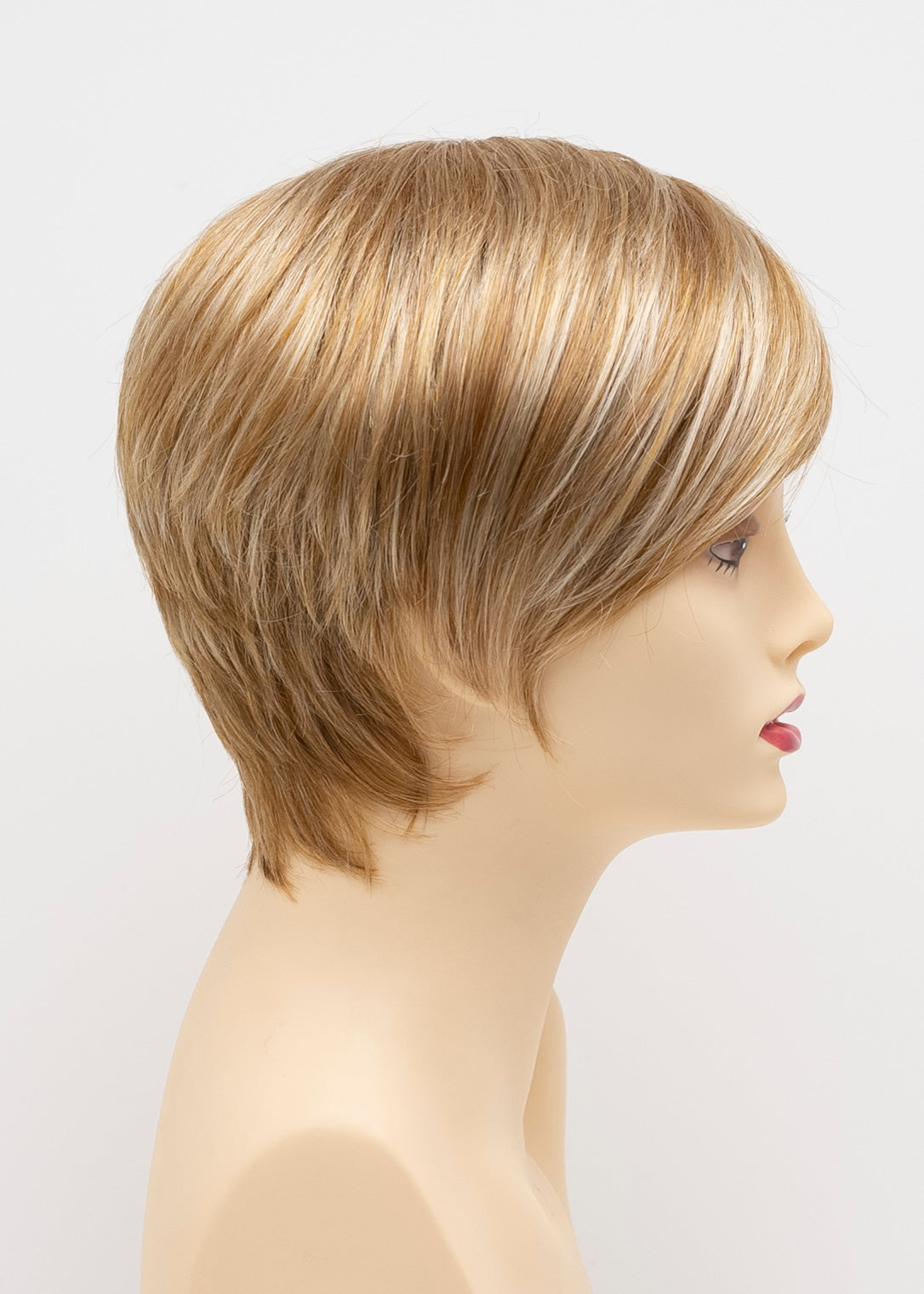 Miley | Envy | Mono Part | Short Layered Pixie | Synthetic