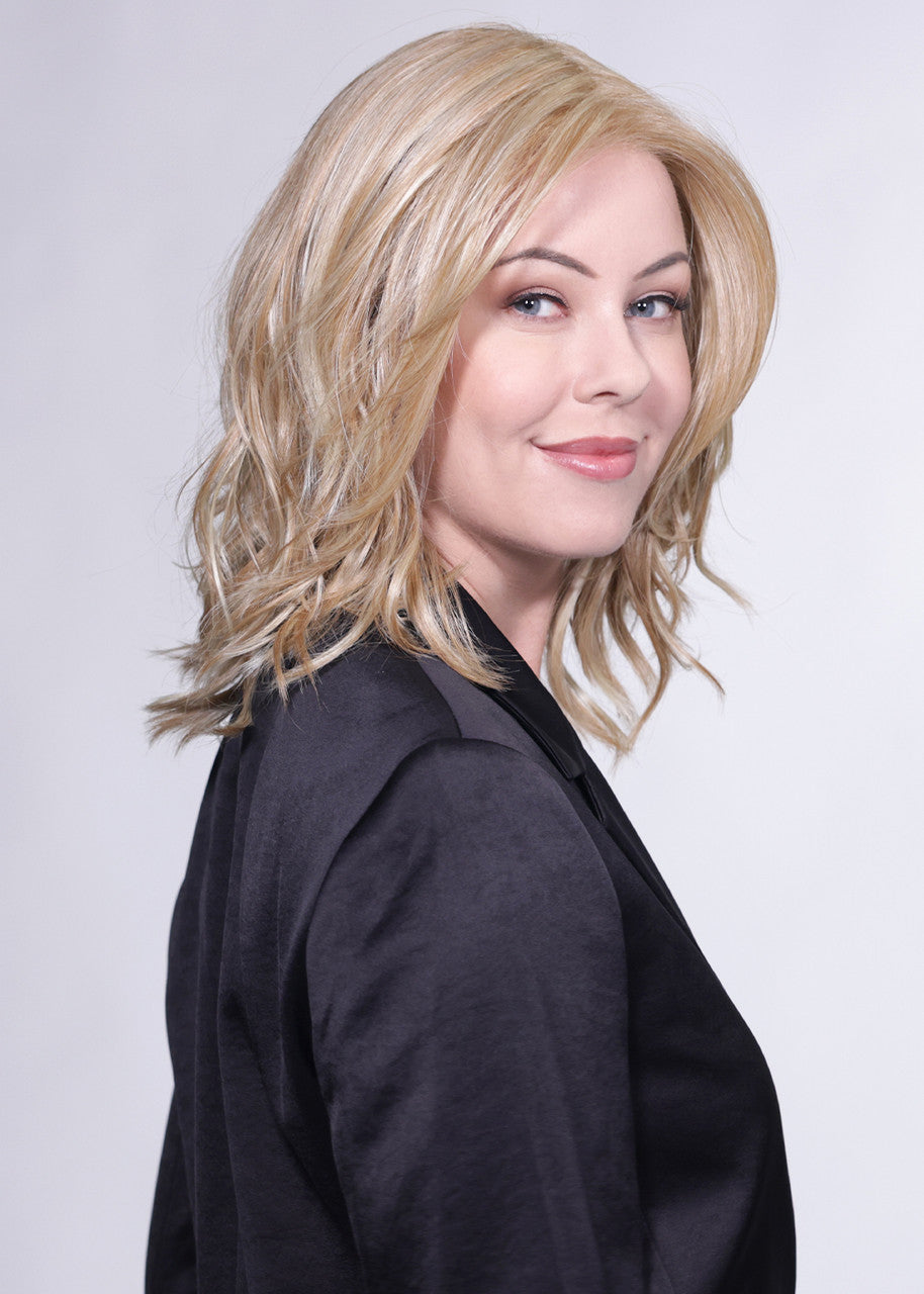 Modena Wig by Belle Tress - Lace Front Center Mono Part