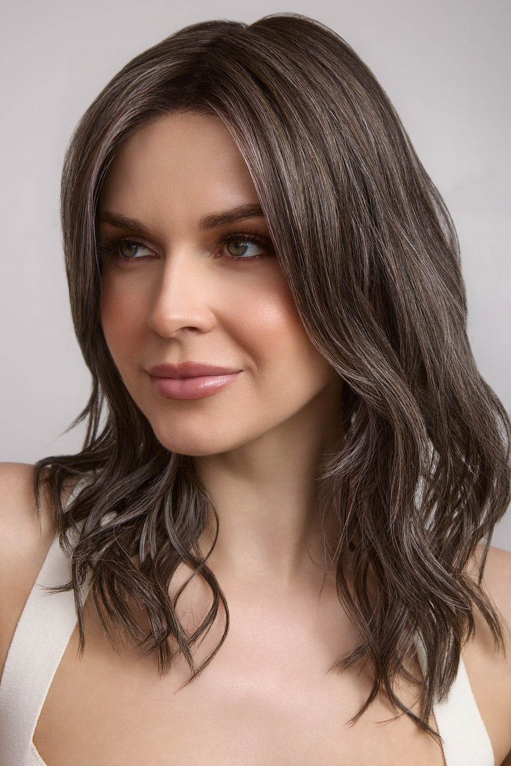 Maude Wig by Amore | Long Wavy Lace Front Mono Heat Friendly Synthetic