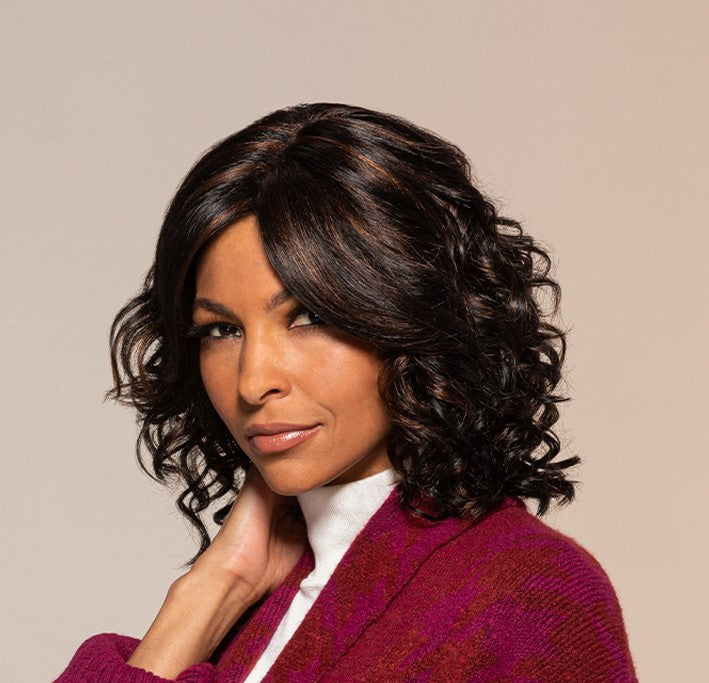 Maya | Jon Renau Wigs | Lace Front Monotop - Front View 3