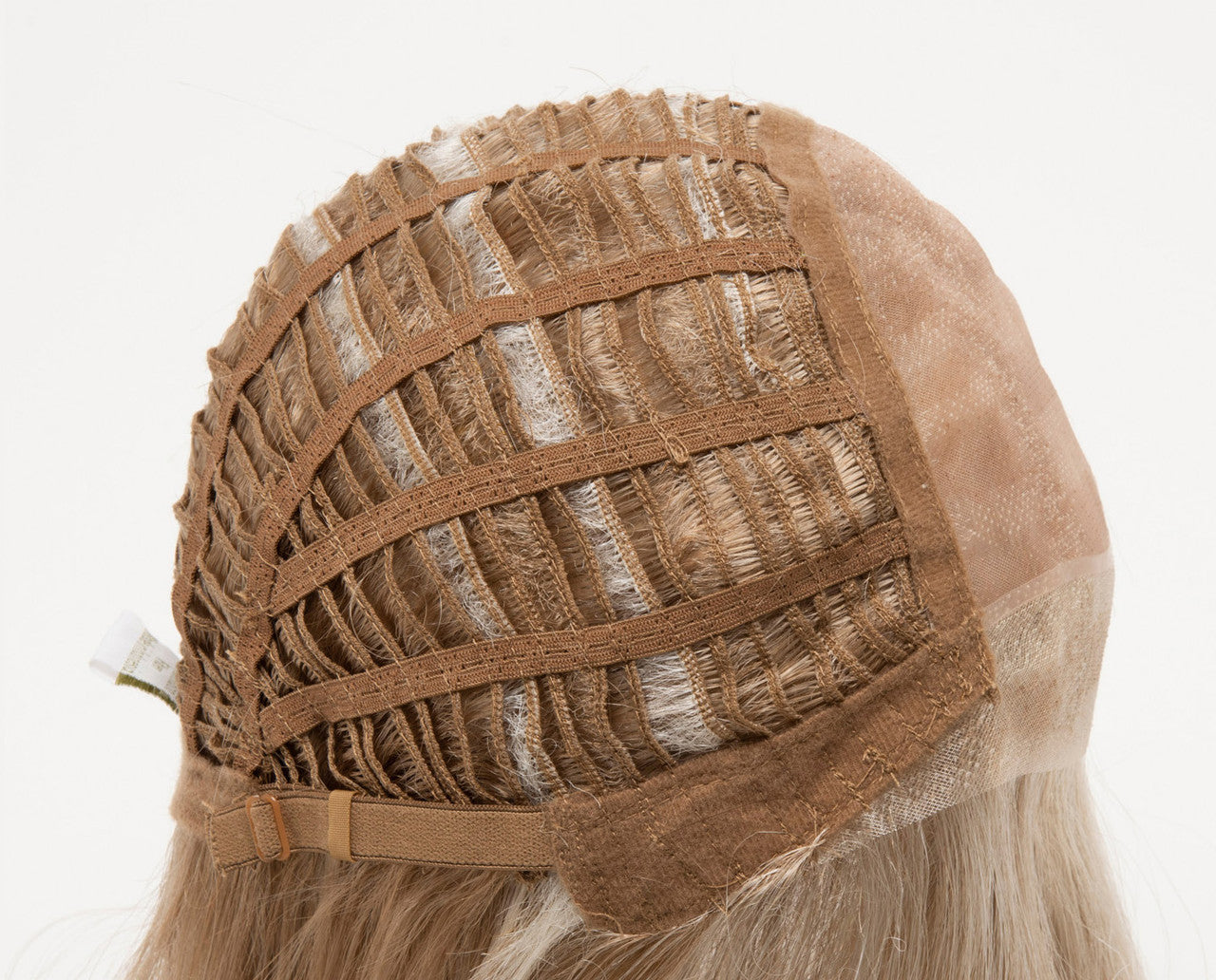 Maya - Envy Wigs - mono top lace front cap view