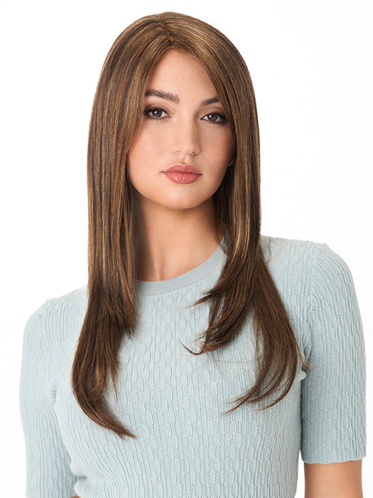 McKenzie | Envy | Lace Front Mono Part Hand-Tied | Long Layered | Synthetic